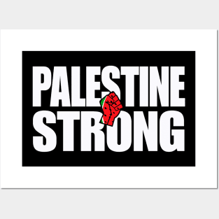 Palestine Strong - Watermelon Fist - Front Posters and Art